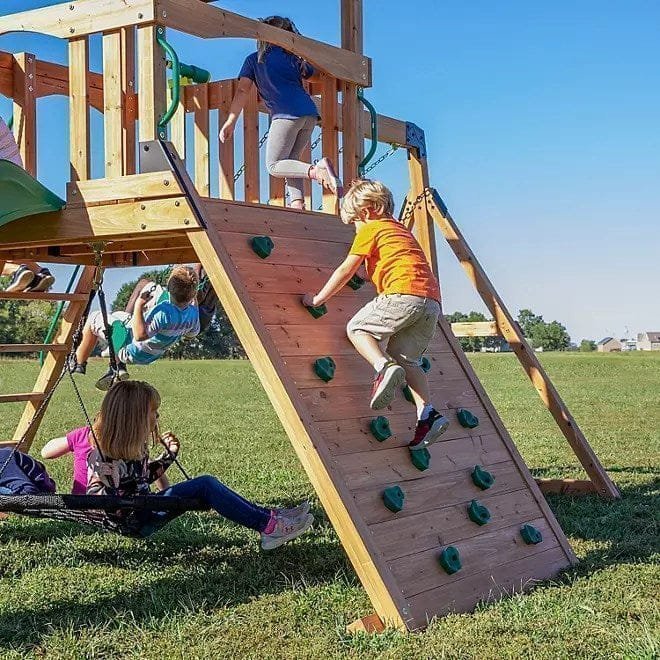 Backyard Discovery Endeavor Cedar Swing Set