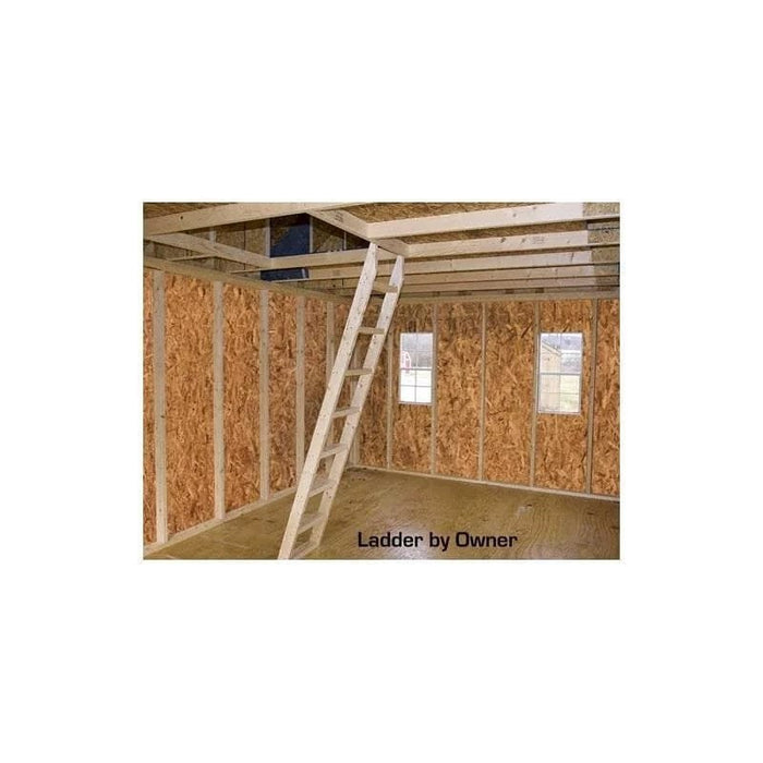Best barns Hampton 12×24 Wood Storage Shed Kit Installation Included