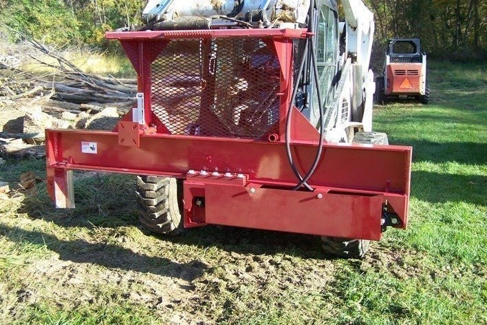 30-Ton Skid Steer Log Splitter – Tire-to-Tire Inverted Design (Model 3030) for Heavy-Duty Wood Splitting