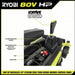 RYOBI 80V HP Brushless 42 in. Battery Electric Cordless Zero Turn Riding Mower Batteries and Charger 80V Batteries 40V