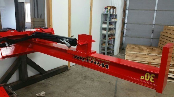 TM Warrior Log Splitter Skid Steer Attachment (30” Stroke)