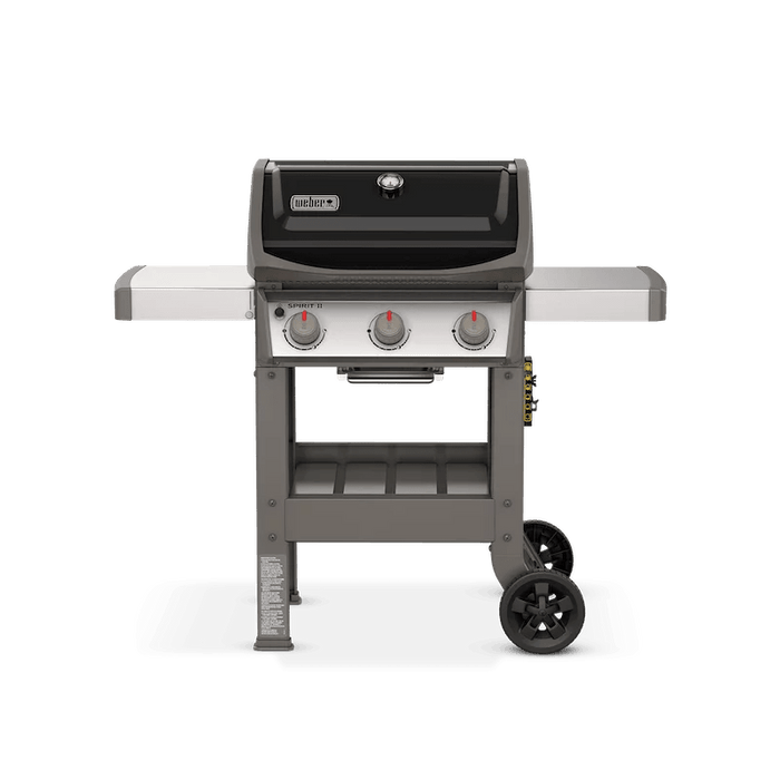 Weber Spirit II 2-Burner Propane Gas Grill in Black
