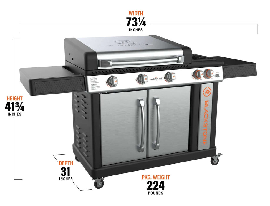 Blackstone- Culinary Pro XL 28in Rangetop Griddle- 1963 - CozeeFlames.com