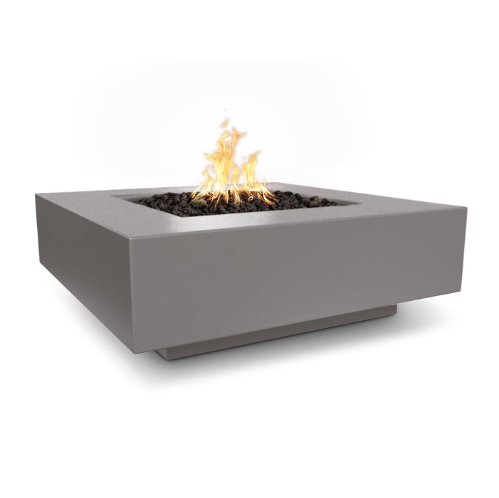 The Outdoor Plus Cabo Concrete Square Gas Fire Pit - CozeeFlames.com