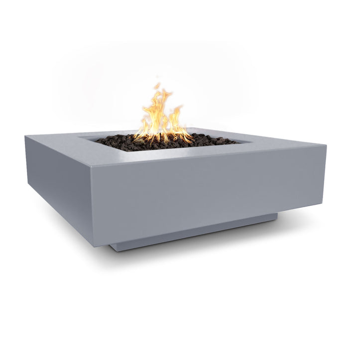 The Outdoor Plus Cabo Concrete Square Gas Fire Pit - CozeeFlames.com