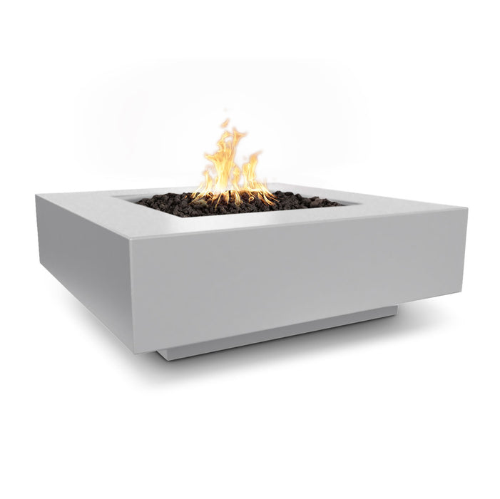 The Outdoor Plus Cabo Concrete Square Gas Fire Pit - CozeeFlames.com