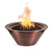 Cazo Hammered Copper Fire Bowl- OPT-101-24NWF - CozeeFlames.com