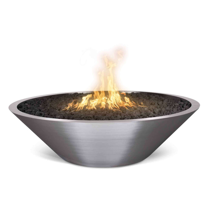 Cazo 48" SS Narrow Ledge Fire Pit- OPT-SS48FP - CozeeFlames.com