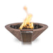 24" Cazo Wood Grain Fire and Water Bowl - CozeeFlames.com