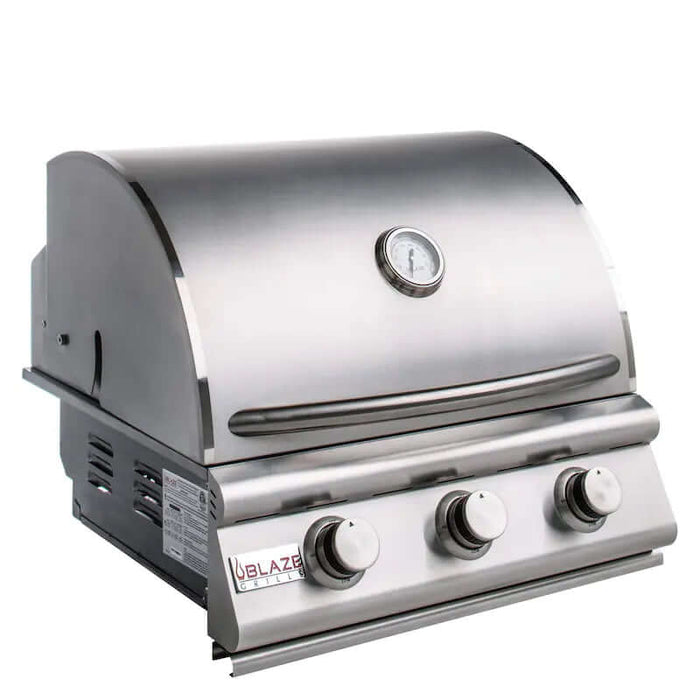 Blaze Prelude LBM 32-Inch 4-Burner Built-In Gas Grill - BLZ-4LBM-LP/NG - CozeeFlames.com