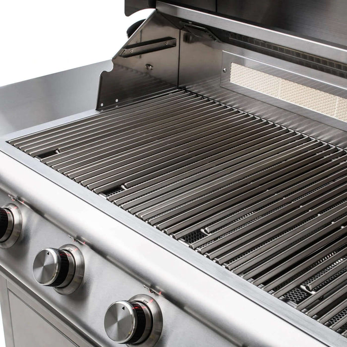 Blaze Premium LTE 40-Inch 5-Burner Built-In Grill With Rear Infrared Burner & Grill Lights - BLZ-5LTE2-NG/LP - CozeeFlames.com