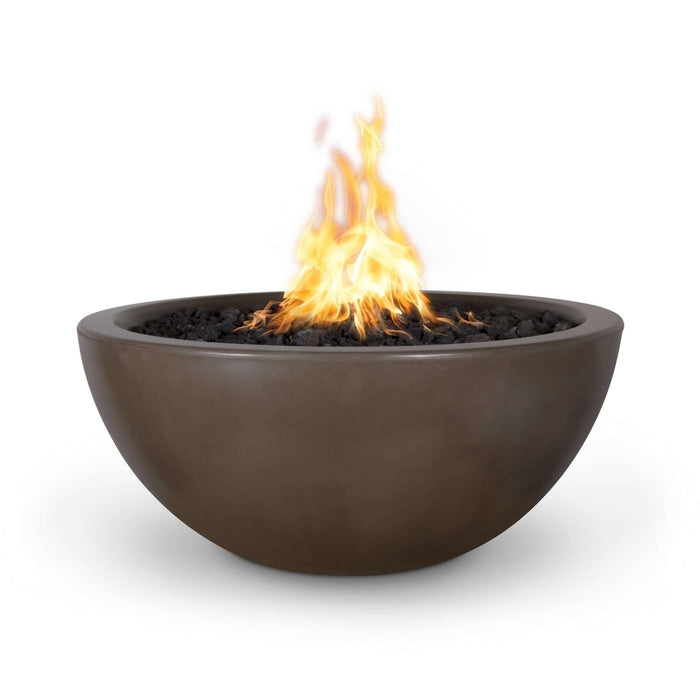 30" Luna GFRC Fire Bowl- OPT-LUNFO30 - CozeeFlames.com