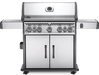 Napoleon Rogue SE 625 RSIB Freestanding Gas Grill with Infrared Rear & Side Burners - Stainless Steel - CozeeFlames.com