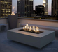 The Outdoor Plus Cabo Concrete Square Gas Fire Pit - CozeeFlames.com