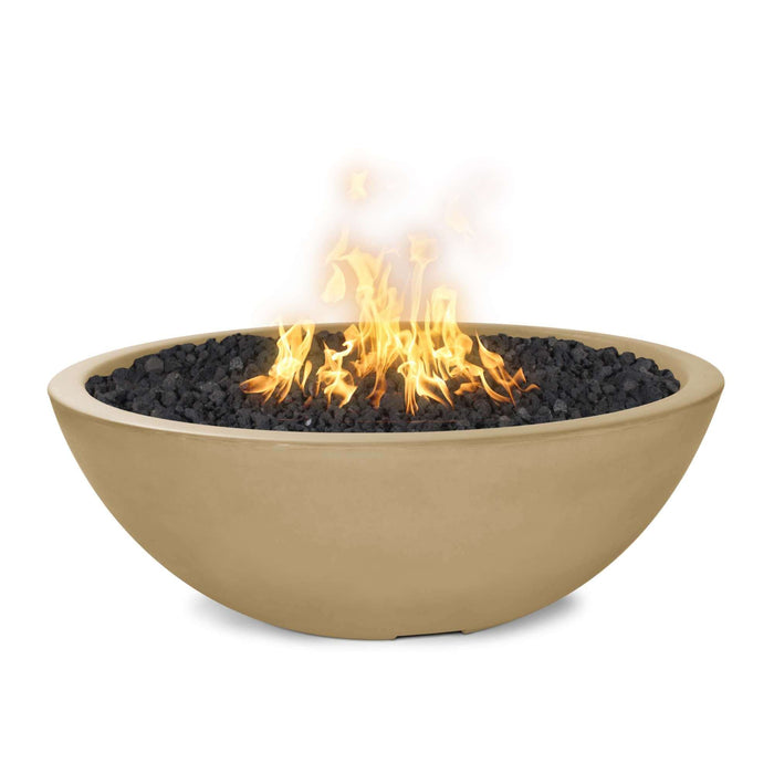 48" Sedona Concrete Narrow Ledge Fire Pit- OPT-SED48 - CozeeFlames.com