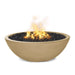 48" Sedona Concrete Narrow Ledge Fire Pit- OPT-SED48 - CozeeFlames.com