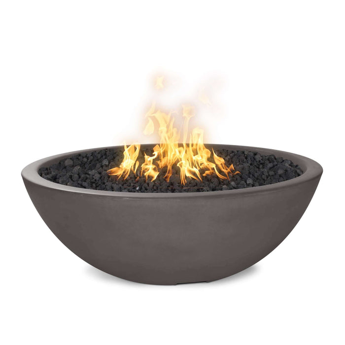 60" Sedona Concrete Narrow Ledge Fire Pit- OPT-SED60 - CozeeFlames.com