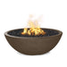 48" Sedona Concrete Narrow Ledge Fire Pit- OPT-SED48 - CozeeFlames.com