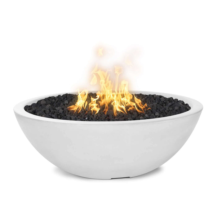 48" Sedona Concrete Narrow Ledge Fire Pit- OPT-SED48 - CozeeFlames.com