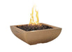 American Fyre Designs- 36" Bordeaux Square Fire Bowl- 430-xx-11-M6xC - CozeeFlames.com