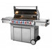 Napoleon Prestige PRO 665 Freestanding Gas Grill with Infrared Rear Burner and Infrared Side Burner and Rotisserie Kit - CozeeFlames.com