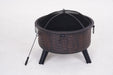 26'' Fire Pit Wood Burning Fire Pit For Outdoor - CozeeFlames.com