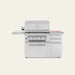 American Made Grills - Freestanding Muscle 36" Hybrid Gas Grill - MUSFS36-NG/LP - CozeeFlames.com