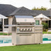 American Made Grills - Freestanding Muscle 36" Hybrid Gas Grill - MUSFS36-NG/LP - CozeeFlames.com