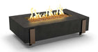 American Fyre Designs- Iron Saddle Fire Table-580-BA-11-M7xC - CozeeFlames.com