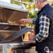 American Made Grills - Built-In Muscle 54" Hybrid Gas Grill- MUS54-NG/LP - CozeeFlames.com