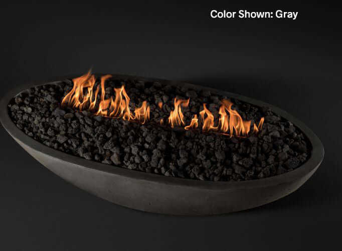 Oasis Oval Fire Bowl 60"- KOF60SEKIUNG - CozeeFlames.com