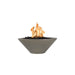 24" Cazo Fire Bowl- GRFC Concrete- OPT-24RFO - CozeeFlames.com