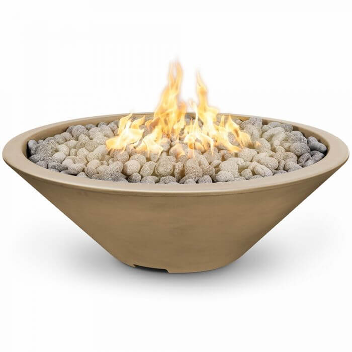 60" Cazo Fire Pit No Ledge- OPT-CZNL60 - CozeeFlames.com