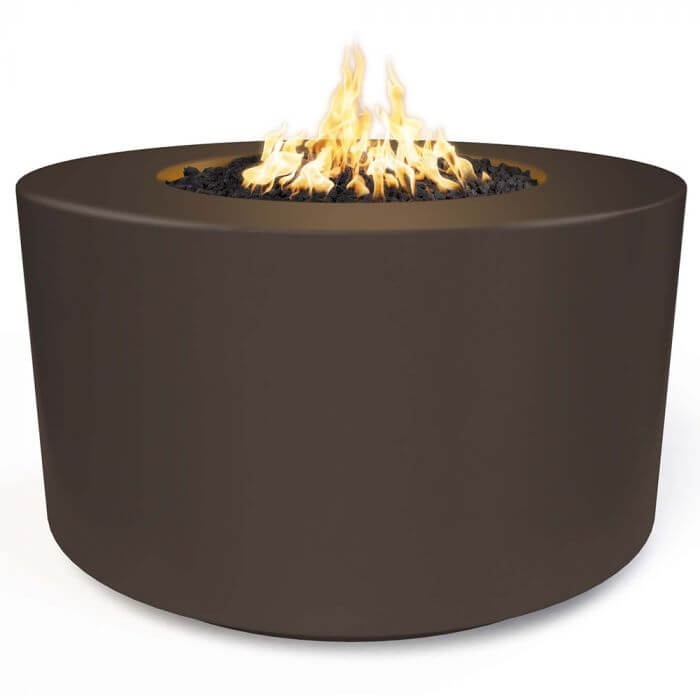 42" Florence Concrete Fire Pit - 24" Tall - CozeeFlames.com