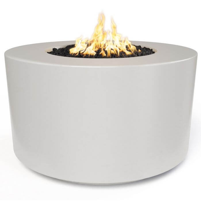 42" Florence Concrete Fire Pit - 24" Tall - CozeeFlames.com