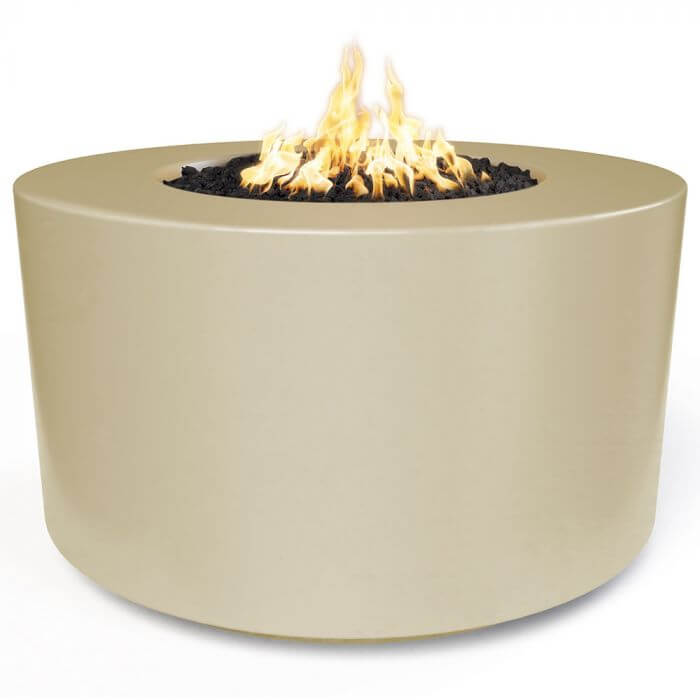 42" Florence Concrete Fire Pit - 24" Tall - CozeeFlames.com