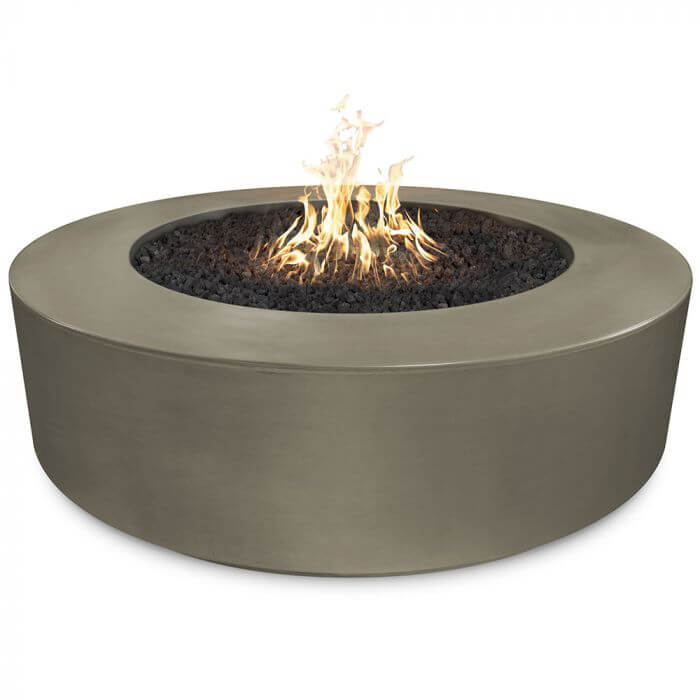 72" Florence Concrete Fire Pit - 20" Tall - CozeeFlames.com