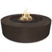 72" Florence Concrete Fire Pit - 20" Tall - CozeeFlames.com