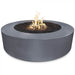 72" Florence Concrete Fire Pit - 20" Tall - CozeeFlames.com