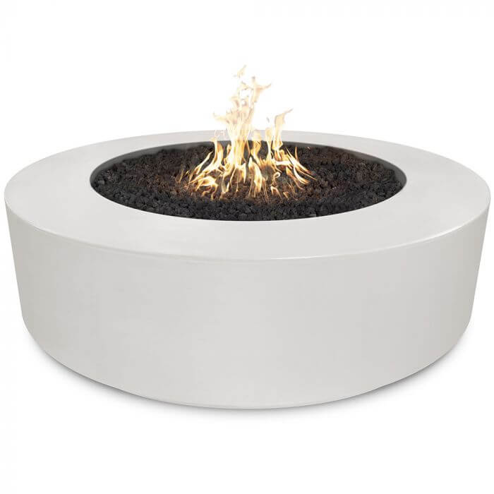 54" Florence Concrete Fire Pit - 20" Tall - CozeeFlames.com