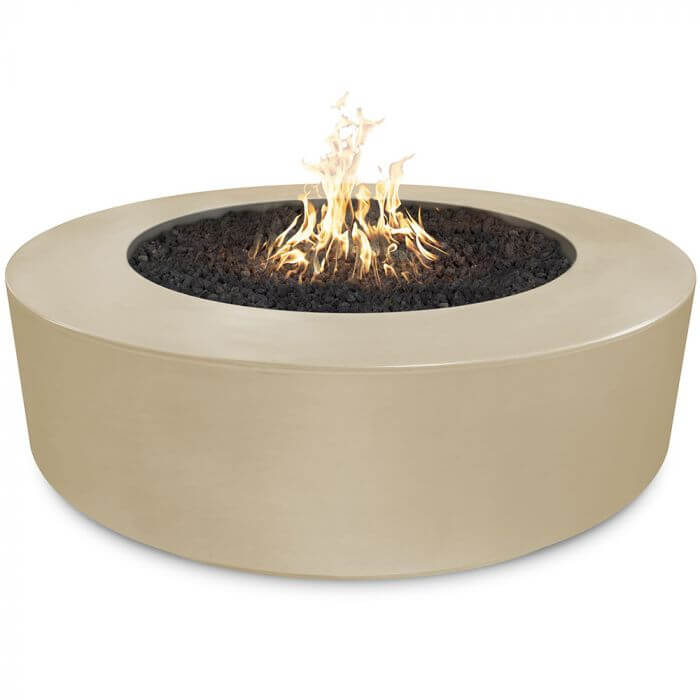 54" Florence Concrete Fire Pit - 20" Tall - CozeeFlames.com