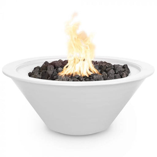 30" Cazo Powder Coated Fire Bowl- OPT-R30PCFO - CozeeFlames.com