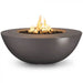 48" Sedona Wide Ledge Concrete Fire Pit- OPT-SEDWL48 - CozeeFlames.com