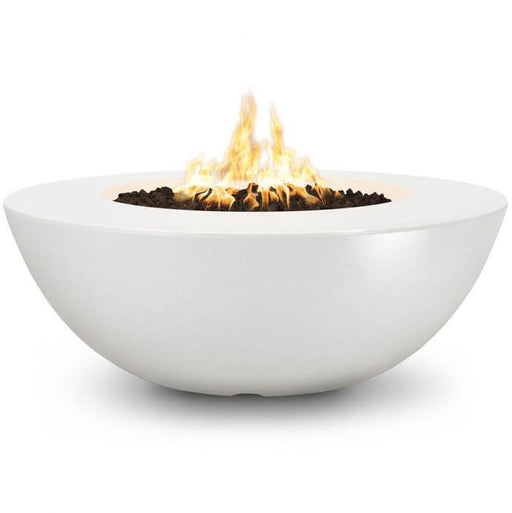 60" Sedona Wide Ledge Concrete Fire Pit- OPT-SEDWL60 - CozeeFlames.com