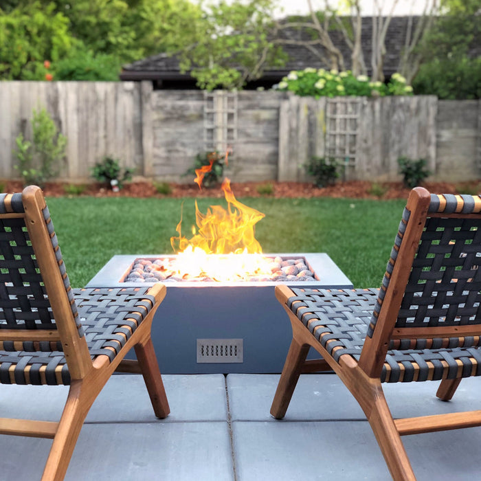 The Outdoor Plus 42" Quad Square Fire Pit - CozeeFlames.com