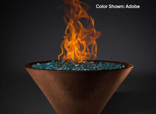 RidgeLine Conical Fire Bowl 22"- KRL22C- Config - CozeeFlames.com