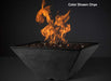 RidgeLine Square Fire Bowl 22"- KRL22S- Config - CozeeFlames.com