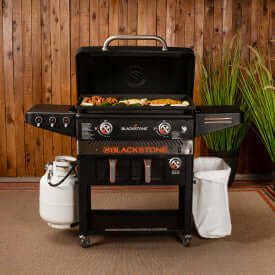 Blackstone- Patio Collection 28in Airfryer Griddle Station- 1962 - CozeeFlames.com