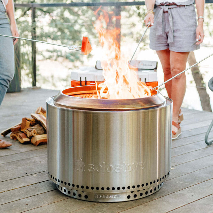 Yukon Fire Pit + Stand Bundle 2.0 - CozeeFlames.com